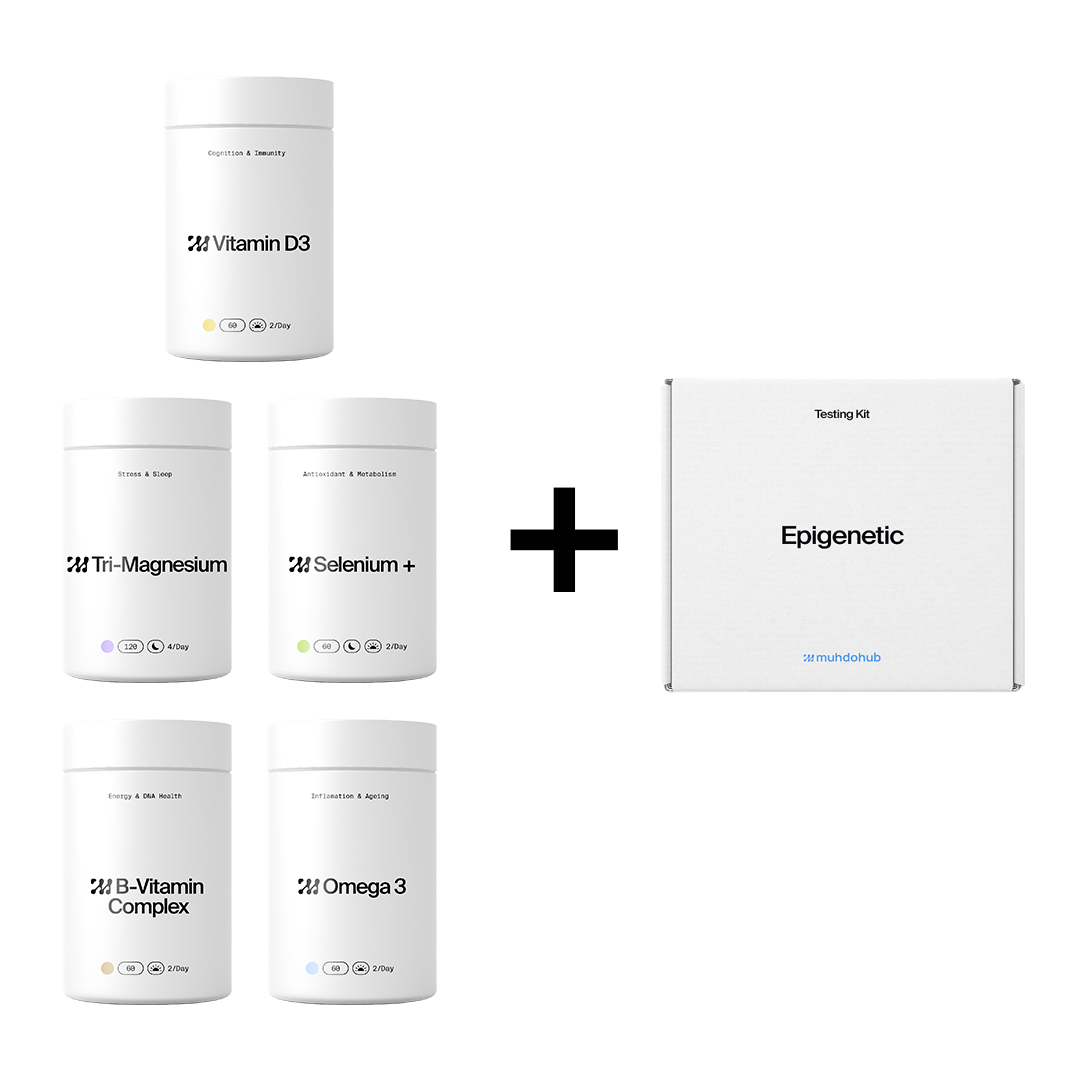 Supplement Bundle + FREE Epigenetics Kit