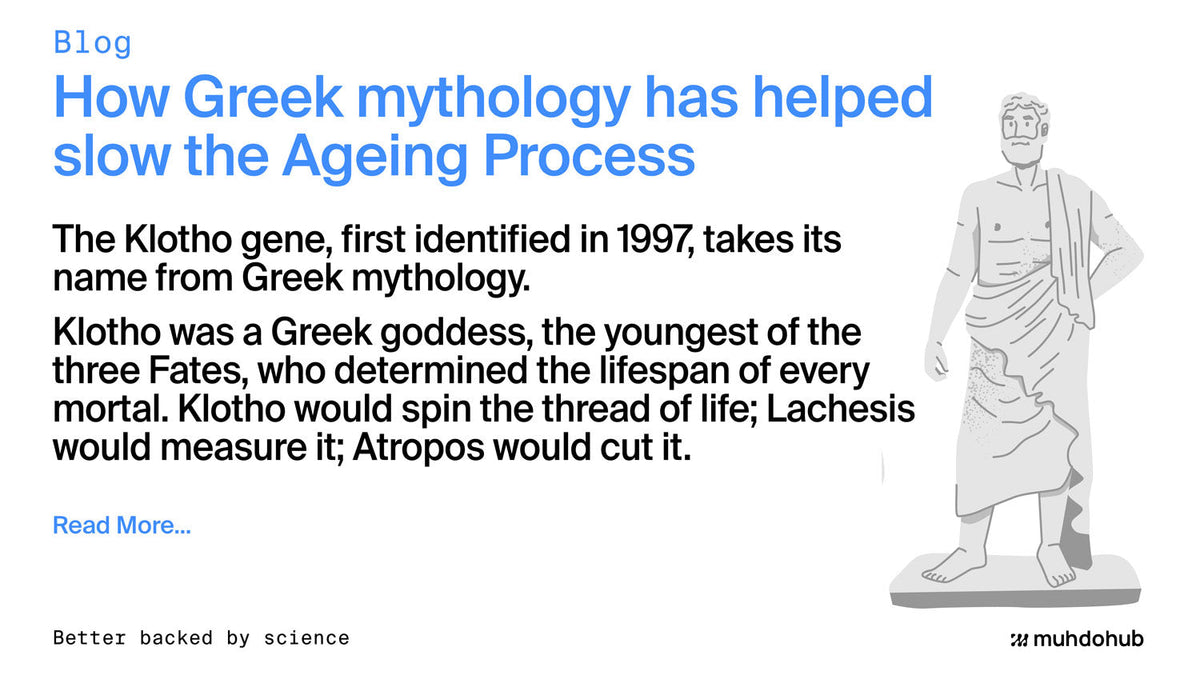 How Greek mythology has helped slow the Ageing Process