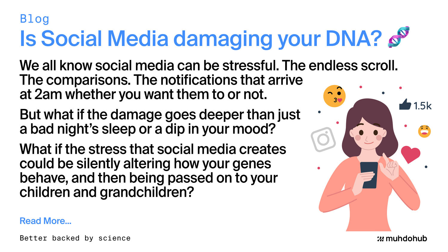 Is Social Media damaging your DNA? 🧬